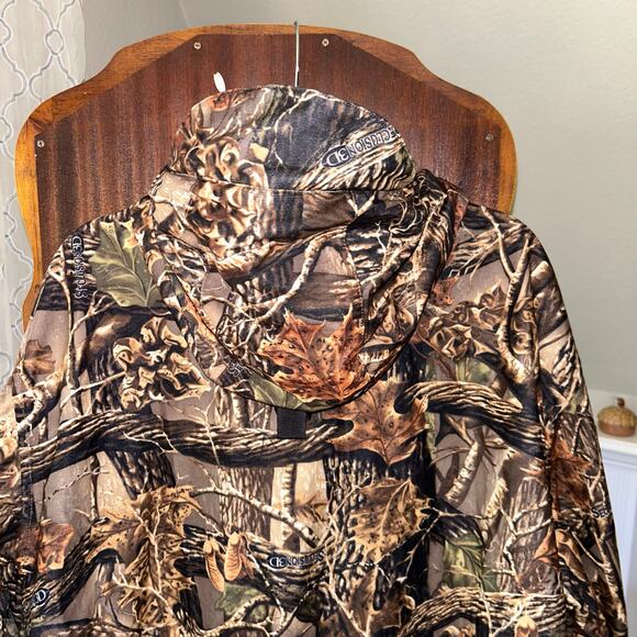 Cabelas Jacket Men's XL Tall Advantage Wetlands Camo Dry-Plus Outdoor Hunting - Picture 3 of 10